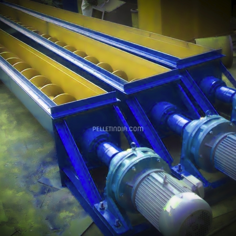 Auger Conveyor for Biomass Materials