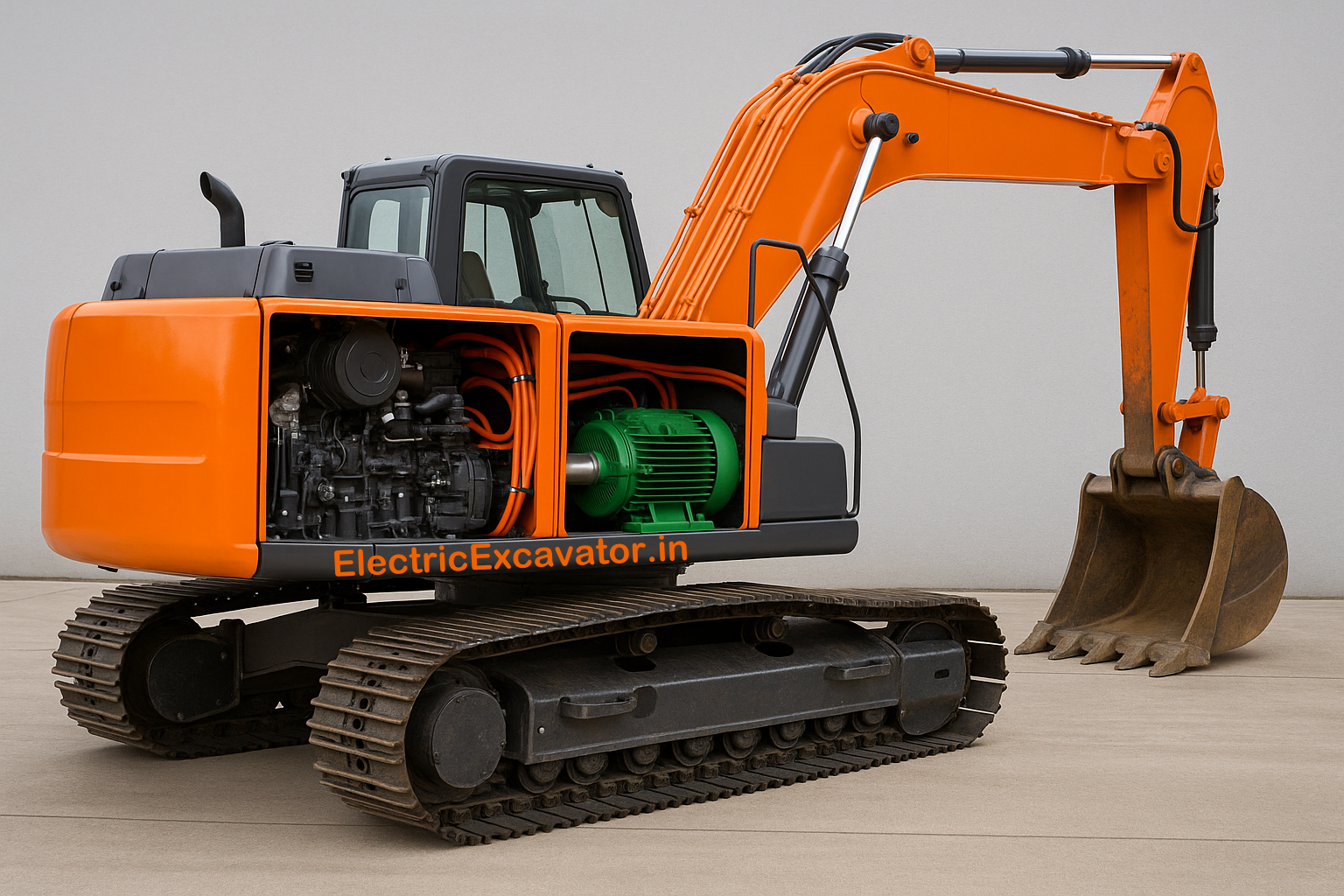Dual Option Electric + Diesel Loaders & Excavators - 4